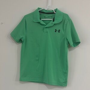 Under Armour Kids Polo in Bright Green